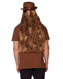 Spirit Halloween Adult Cousin Itt Costume Kit - The Addams Family -Halloween Clothing Theme Store 01568922 b