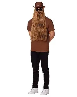 Spirit Halloween Adult Cousin Itt Costume Kit - The Addams Family -Halloween Clothing Theme Store 01568922 c