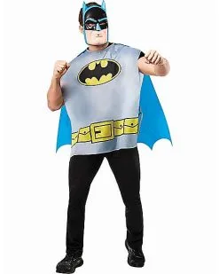 Spirit Halloween Adult Classic Batman Costume Kit - Ben Cooper 7 Spirit Halloween Adult Classic Batman Costume Kit - Ben Cooper -Halloween Clothing Theme Store 01570035 c