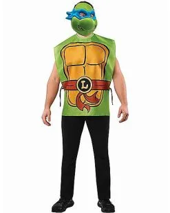 Spirit Halloween Adult Leonardo Teenage Mutant Ninja Turtles Costume Kit - Ben Cooper 7 Spirit Halloween Adult Leonardo Teenage Mutant Ninja Turtles Costume Kit - Ben Cooper -Halloween Clothing Theme Store 01570043 c
