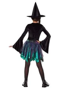 Spirit Halloween Kids Enchantress Witch Costume 6 Spirit Halloween Kids Enchantress Witch Costume -Halloween Clothing Theme Store 01572734 b