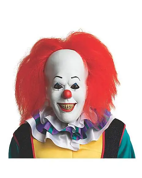 Spirit Halloween Pennywise Full Mask Deluxe - It 3 Spirit Halloween Pennywise Full Mask Deluxe - It