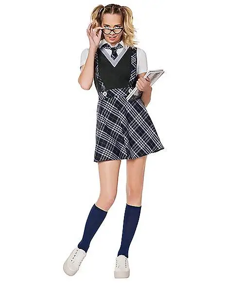 Spirit Halloween Adult Prep School Princess Costume 3 Spirit Halloween Adult Prep School Princess Costume