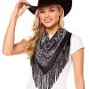 Spirit Halloween Western Fringe Bandana -Halloween Clothing Theme Store 01575182 a