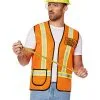 Spirit Halloween Funny Construction Worker Costume Kit -Halloween Clothing Theme Store 01575794 a
