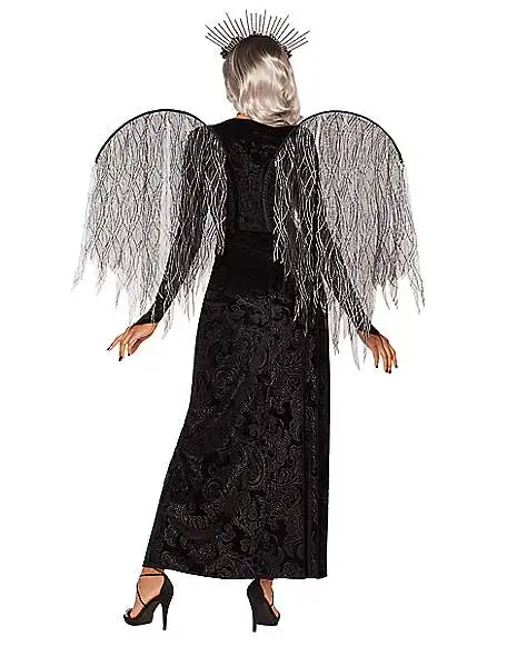Spirit Halloween Adult Dark Angel Costume 4 Spirit Halloween Adult Dark Angel Costume - Image 2