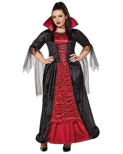 Spirit Halloween Adult Victorian Vampiress Plus Size Costume