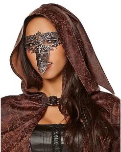 Spirit Halloween Adult Hooded Plague Doctor Costume -Halloween Clothing Theme Store 01577030 c