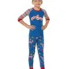 Spirit Halloween Kids Good Guys Chucky Pajama Set -Halloween Clothing Theme Store 01578095 a
