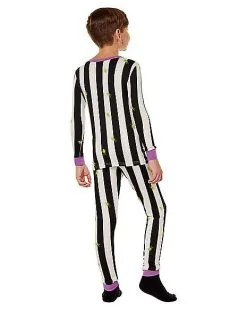 Spirit Halloween Kids Beetlejuice Pajama Set 5 Spirit Halloween Kids Beetlejuice Pajama Set -Halloween Clothing Theme Store 01578145 b