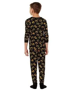 Spirit Halloween Kids Jack-O'-Lantern Pajama Set -Halloween Clothing Theme Store 01578186 b