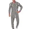 Spirit Halloween Beetlejuice Pajama Set -Halloween Clothing Theme Store 01578285 a