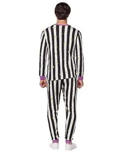 Spirit Halloween Beetlejuice Pajama Set -Halloween Clothing Theme Store 01578285 b