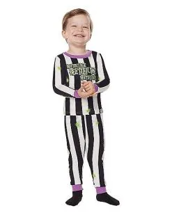 Spirit Halloween Toddler Beetlejuice Pajama Set -Halloween Clothing Theme Store 01578657 a