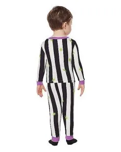 Spirit Halloween Toddler Beetlejuice Pajama Set -Halloween Clothing Theme Store 01578657 b
