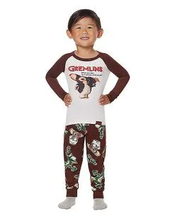 Spirit Halloween Toddler Gizmo Pajama Set - Gremlins 8 Spirit Halloween Toddler Gizmo Pajama Set - Gremlins -Halloween Clothing Theme Store 01578699 a