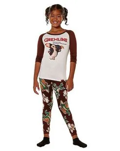 Spirit Halloween Kids Gizmo Pajama Set - Gremlins 8 Spirit Halloween Kids Gizmo Pajama Set - Gremlins -Halloween Clothing Theme Store 01578822 c