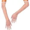 Spirit Halloween Royal Faux Pearl Sheer Gloves 2 Spirit Halloween Royal Faux Pearl Sheer Gloves -Halloween Clothing Theme Store 01579515 a