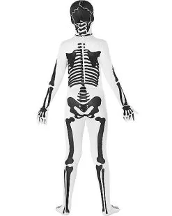 Spirit Halloween Black And White Skeleton Skin Suit Costume 7 Spirit Halloween Black And White Skeleton Skin Suit Costume -Halloween Clothing Theme Store 01580539 c