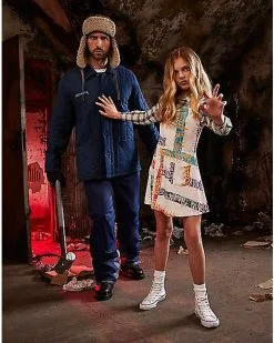 Spirit Halloween Kids Eleven Dress Costume - Stranger Things -Halloween Clothing Theme Store 01580786 c