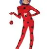 Spirit Halloween Kids Ladybug Costume Deluxe - Miraculous Ladybug -Halloween Clothing Theme Store 01580836 a