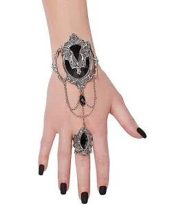 Spirit Halloween Vampire Bat Hand Chain