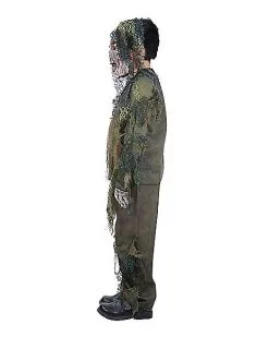 Spirit Halloween Kids Bog Zombie Costume -Halloween Clothing Theme Store 01581578 c