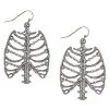 Spirit Halloween Skeleton Rib Cage Earrings -Halloween Clothing Theme Store 01582238 a