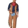 Spirit Halloween Adult Western Cowboy Chaps -Halloween Clothing Theme Store 01583111 a