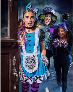 Spirit Halloween Kids Dark Alice Dress Costume 7 Spirit Halloween Kids Dark Alice Dress Costume -Halloween Clothing Theme Store 01584101 c