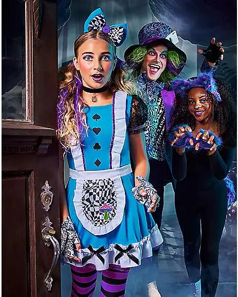 Spirit Halloween Kids Dark Alice Dress Costume 5 Spirit Halloween Kids Dark Alice Dress Costume - Image 3