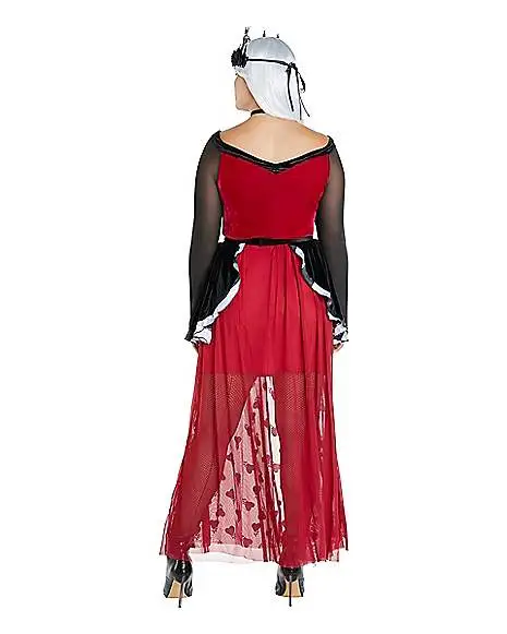 Spirit Halloween Adult Twisted Queen Of Hearts Costume 6 Spirit Halloween Adult Twisted Queen Of Hearts Costume - Image 4
