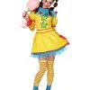 Spirit Halloween Adult Shorty Dress Costume - Killer Klowns From Outer Space -Halloween Clothing Theme Store 01586460 a