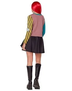 Spirit Halloween Adult Sally Costume Kit - The Nightmare Before Christmas -Halloween Clothing Theme Store 01586593 b