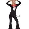 Spirit Halloween Adult Cat In The Hat Bell Bottom Costume - Dr. Seuss -Halloween Clothing Theme Store 01586791 a