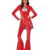Spirit Halloween Adult Thing 1 And Thing 2 Bell Bottom Costume - Dr. Seuss -Halloween Clothing Theme Store 01586825 a