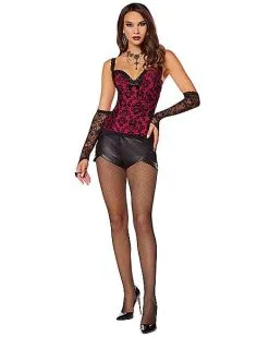 Spirit Halloween Vampire Corset And Gloves 7 Spirit Halloween Vampire Corset And Gloves -Halloween Clothing Theme Store 01587443 c