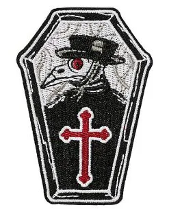 Spirit Halloween Plague Doctor Patch And Pin Set -Halloween Clothing Theme Store 01588730 d