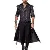 Spirit Halloween Adult Gothic Vampire Jacket -Halloween Clothing Theme Store 01589001 a