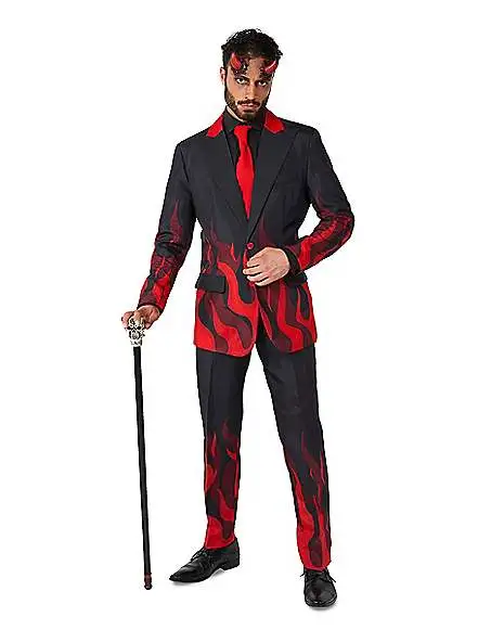 Spirit Halloween Adult Devil Party Suit 4 Spirit Halloween Adult Devil Party Suit - Image 2