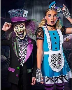 Spirit Halloween Kids Dark Mad Hatter Costume -Halloween Clothing Theme Store 01590645 d