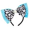 Spirit Halloween Alice Checkerboard Bow Headband -Halloween Clothing Theme Store 01590975 a