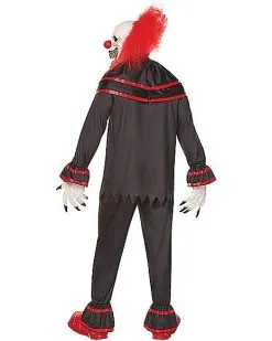 Spirit Halloween Adult Crouchy The Clown Costume -Halloween Clothing Theme Store 01592120 c