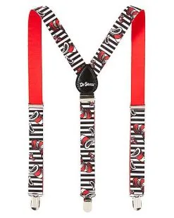Spirit Halloween Cat In The Hat Suspenders - Dr. Seuss 8 Spirit Halloween Cat In The Hat Suspenders - Dr. Seuss -Halloween Clothing Theme Store 01595164 c
