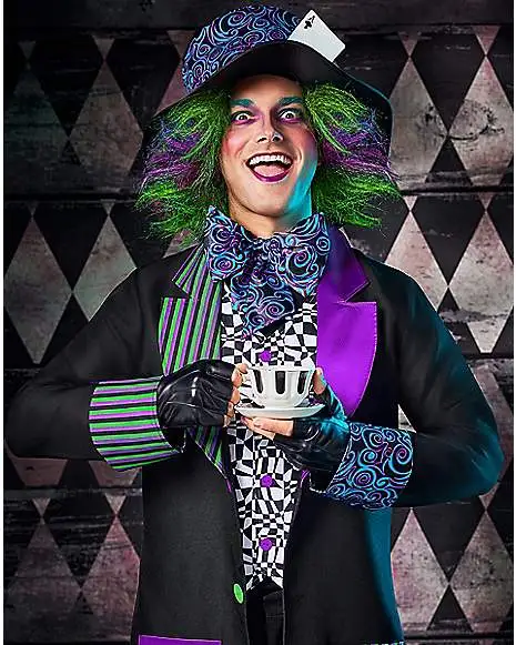 Spirit Halloween Adult Mad Hatter Costume 5 Spirit Halloween Adult Mad Hatter Costume - Image 3