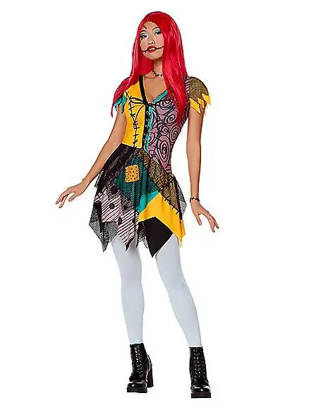 Spirit Halloween Adult Sally Dress - The Nightmare Before Christmas 3 Spirit Halloween Adult Sally Dress - The Nightmare Before Christmas