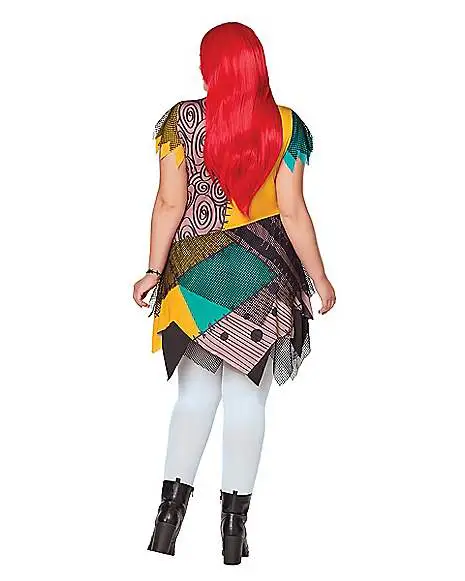 Spirit Halloween Adult Sally Dress - The Nightmare Before Christmas 6 Spirit Halloween Adult Sally Dress - The Nightmare Before Christmas - Image 4