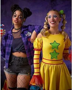 Spirit Halloween Adult Killer Klowns From Outer Space Flannel Shirt 7 Spirit Halloween Adult Killer Klowns From Outer Space Flannel Shirt -Halloween Clothing Theme Store 01597632 c