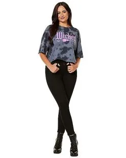 Spirit Halloween Wicked Crop Top -Halloween Clothing Theme Store 01597707 c
