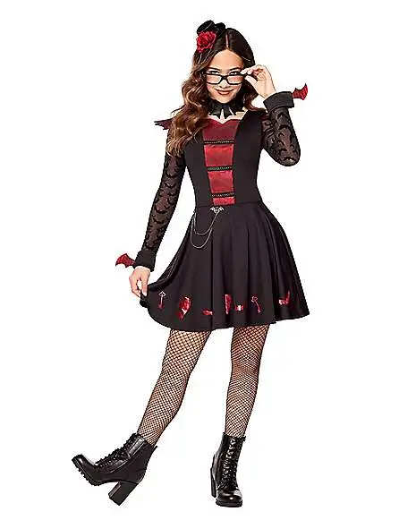 Spirit Halloween Kids Vampire Academy Dress Costume 3 Spirit Halloween Kids Vampire Academy Dress Costume